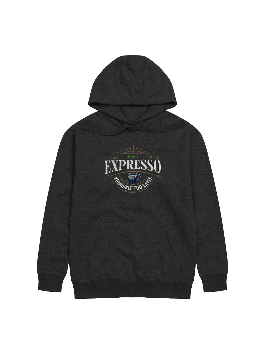 Vintage Espresso Emblem Hoodie product image (1)