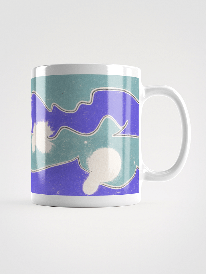 Abstract 8B 04.15.09 White Glossy Mug product image (2)