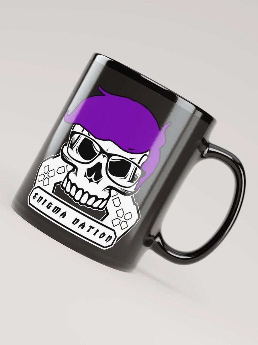 Enigma Nation Black Glossy Mug product image (7)