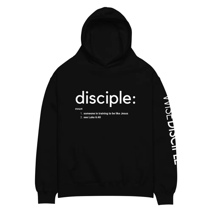 Disciple Drip (Black Hoodie) product image (2)