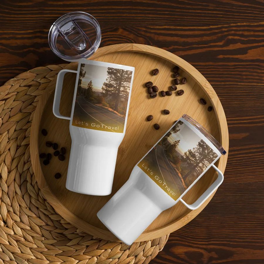 Let's Travel Travel Mug product image (12)