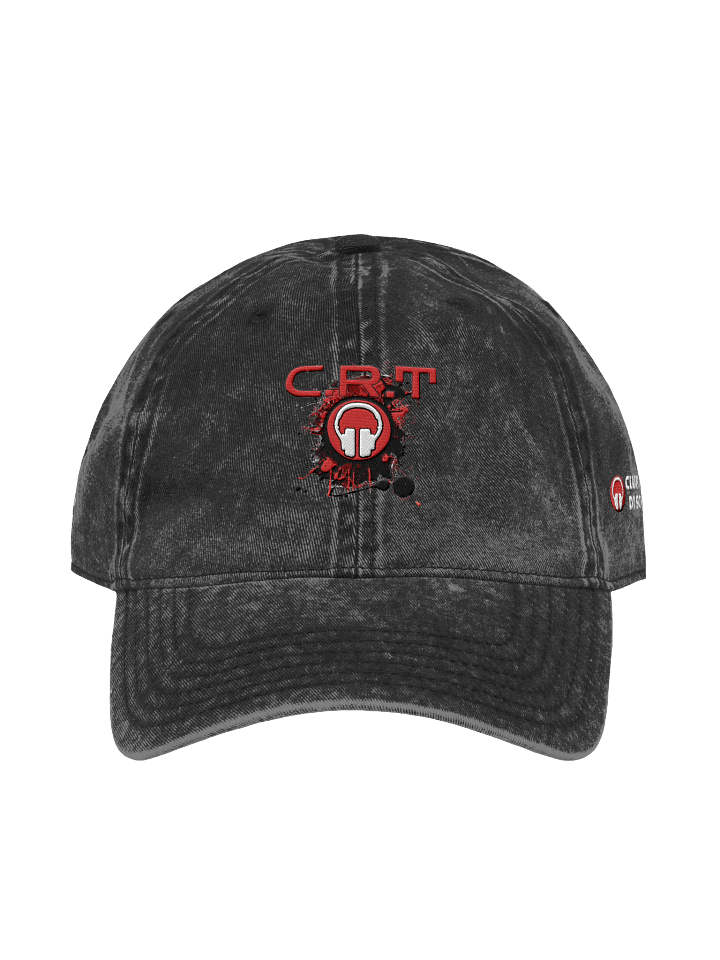 C.R.T Paint Splatter Otto® Vintage Wash Dad Hat product image (1)