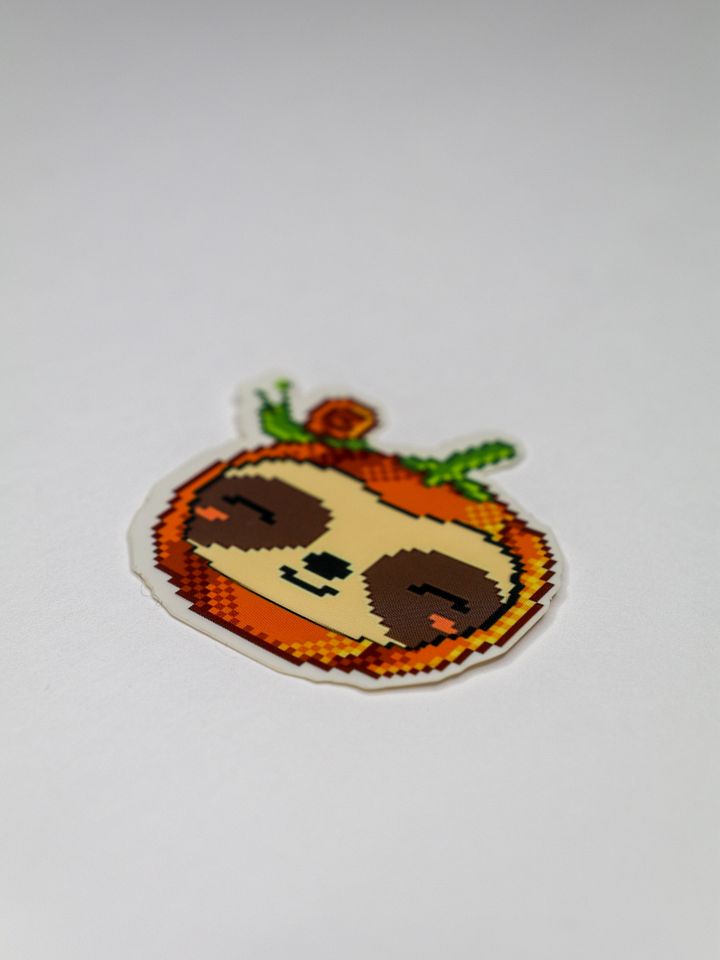 Botty Pumpkin Sticker product image (2)