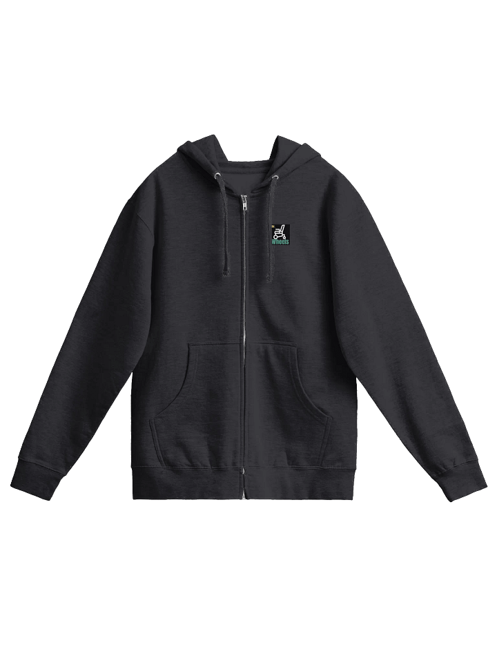 Mr. Wheels Outlined Zip-Up Hoodie product image (1)