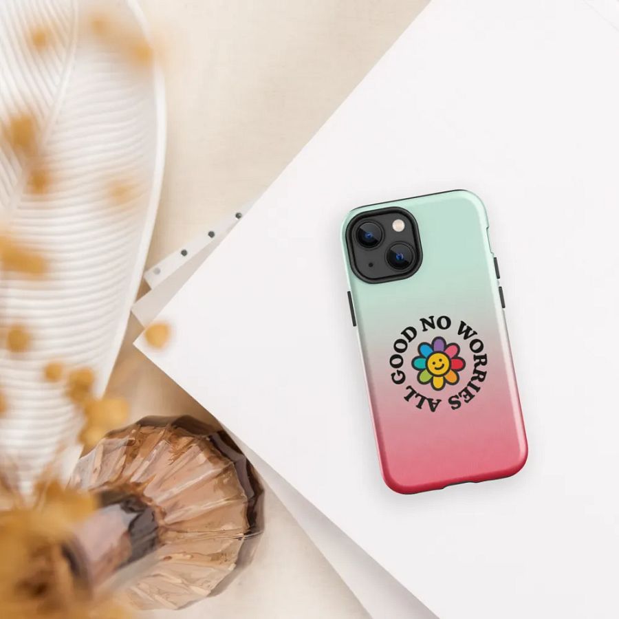 All Good Circle Tough iPhone Case product image (28)