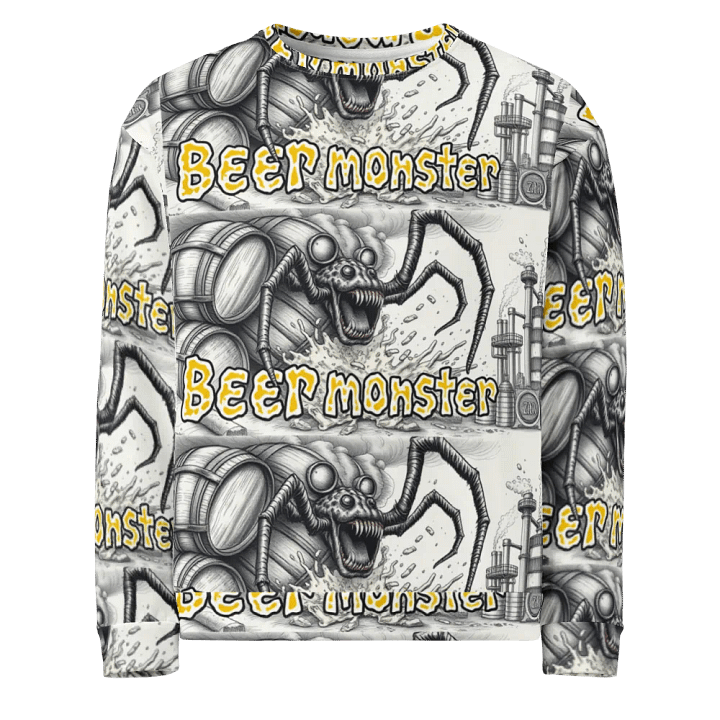 Beer Monster Madness Unisex Sweatshirt product image (2)