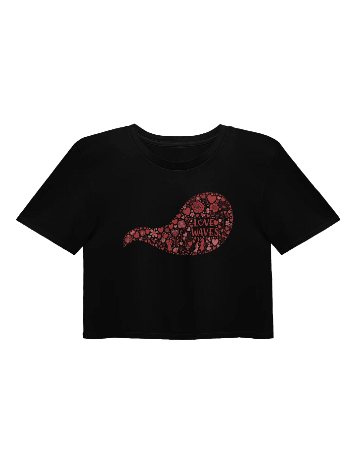 Love Waves Heart Crop Top product image (2)