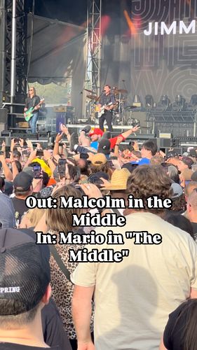 Out: Malcolm in the Middle. In: Mario in 