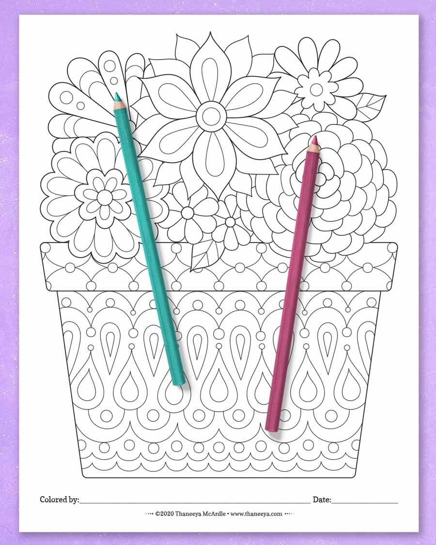 Happy Hodgepodge Coloring Pages product image (8)