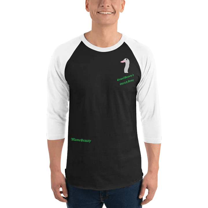 Blame Beauty Raglan Shirt product image (1)