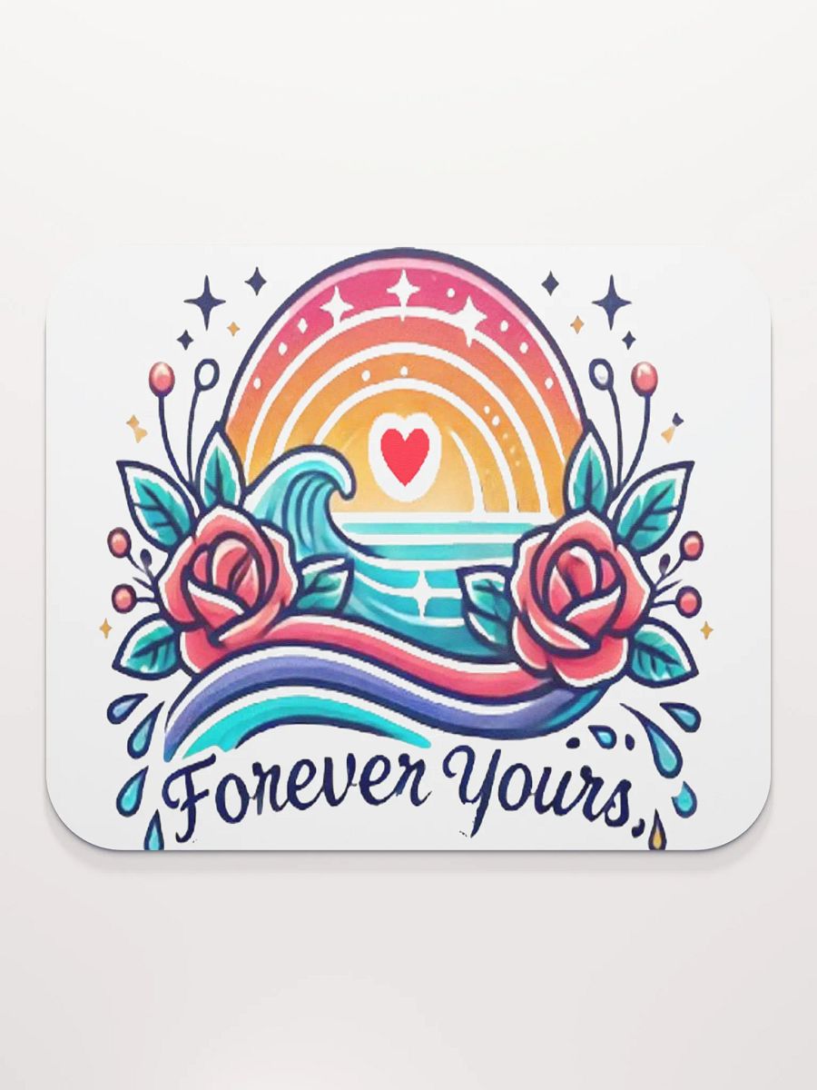 Melodic Heart Mouse Pad product image (2)