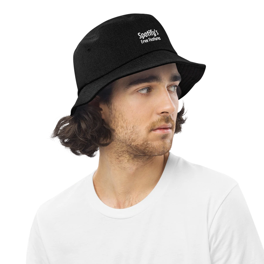 Spotify's Free Features - White ( Denim Bucket Hat) product image (10)