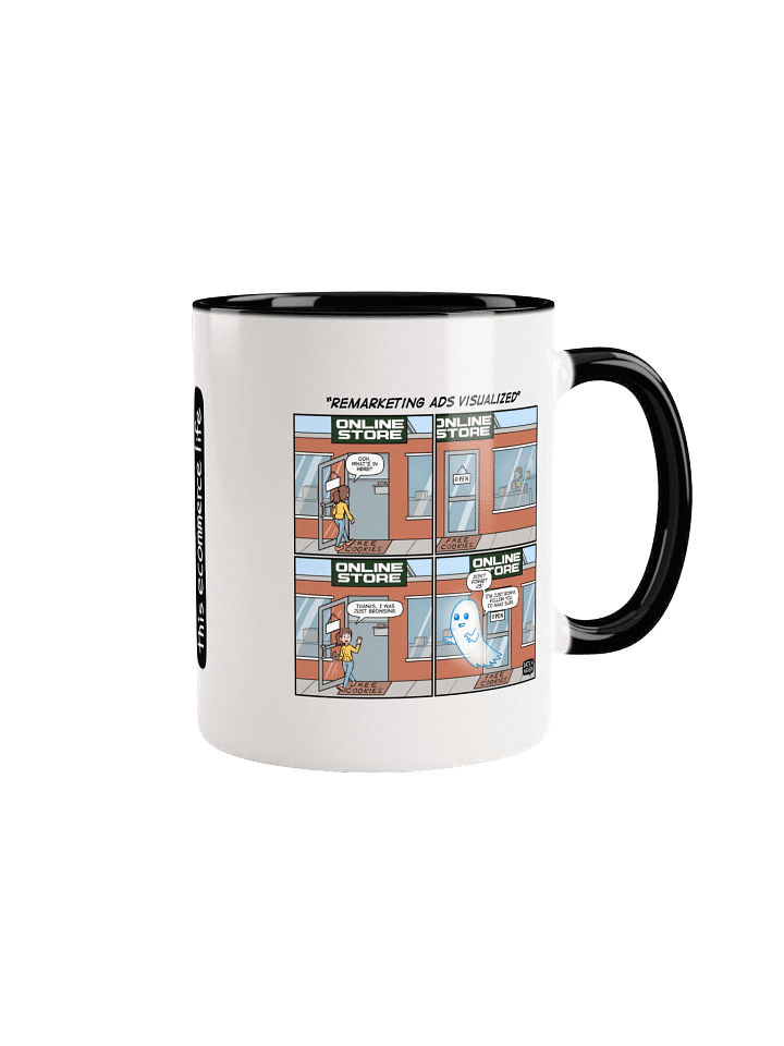"Remarketing ads visualized" mug product image (1)