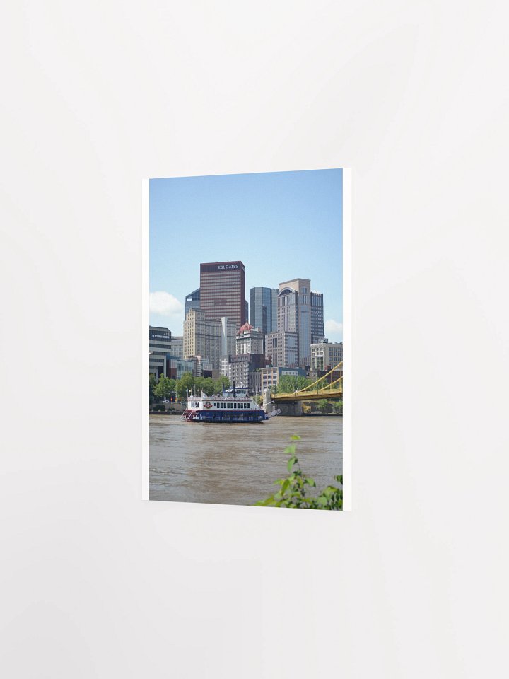 Pittsburgh - Gateway Clipper approaching Rachel Carson Bridge - print/poster product image (2)