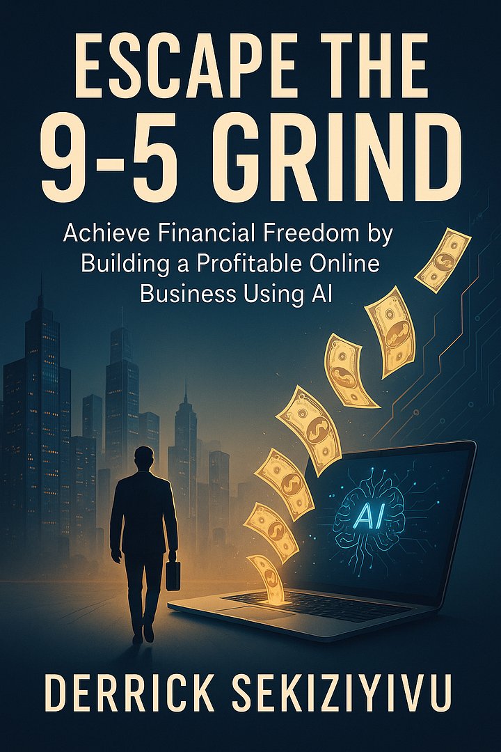 ESCAPE THE 9-5 GRIND: Achieve Financial Freedom by Building a Profitable Online Business Using AI product image (1)