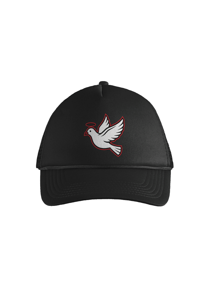 Haloed Dove Foam Trucker Hat product image (2)