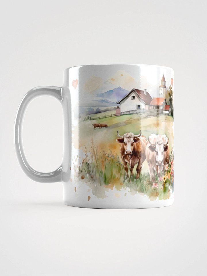 Gentle Giants Cow Watercolor Mug product image (1)