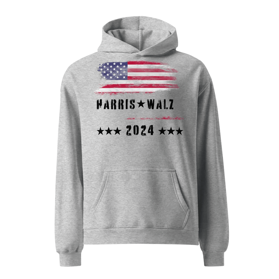 Harris-Walz Unity Oversized Hoodie product image (3)