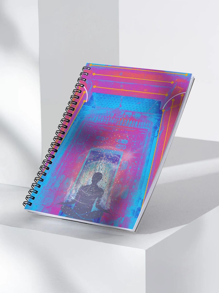 Trance in the Temple Spiral Notebook product image (1)
