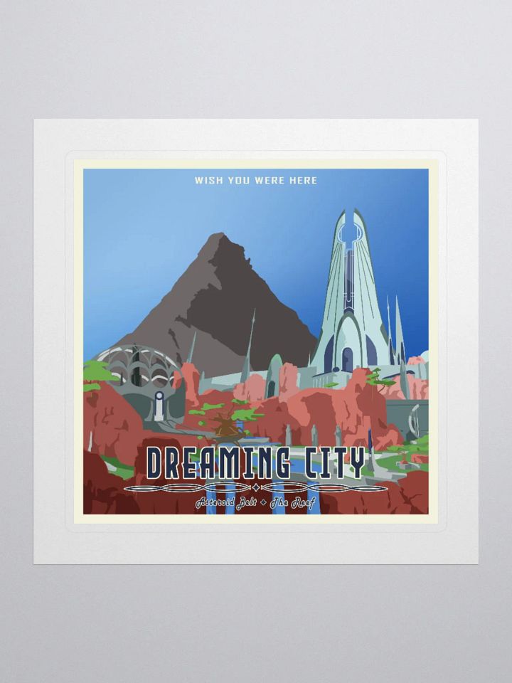 Dreaming City Sticker product image (3)