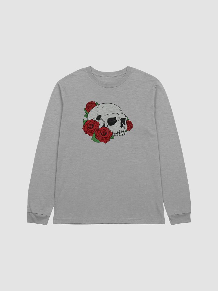 Skull & Roses Long Sleeve Tee product image (1)