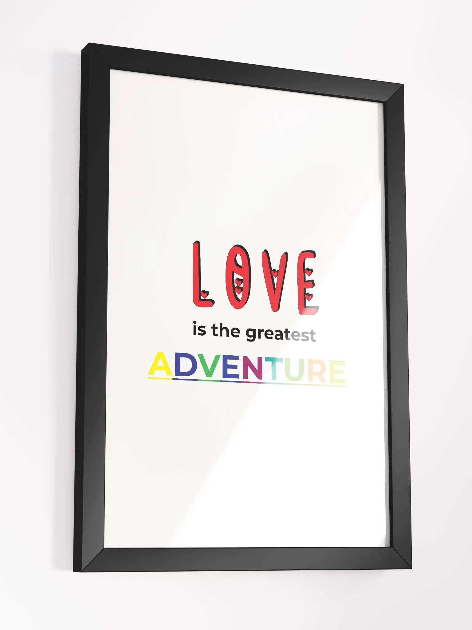 LOVE IS THE GREATEST ADVENTURE. HEART, LOVE, PROFILE, RED, PUNK, RETRO, VINTAGE, ADVENTURE, VALENTINES DAY, ROMANTIC, ROMANCE, COUPLE, GIRLFRIEND, BOYFRIEND, HUSBAND, WIFE product image (3)