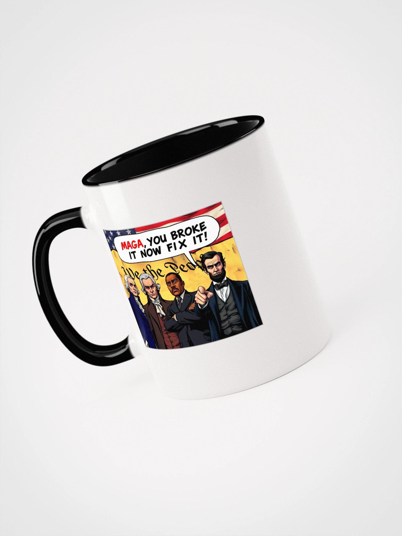 MAGA You Broke It Now Fix It! - Two Tone Mug product image (1)
