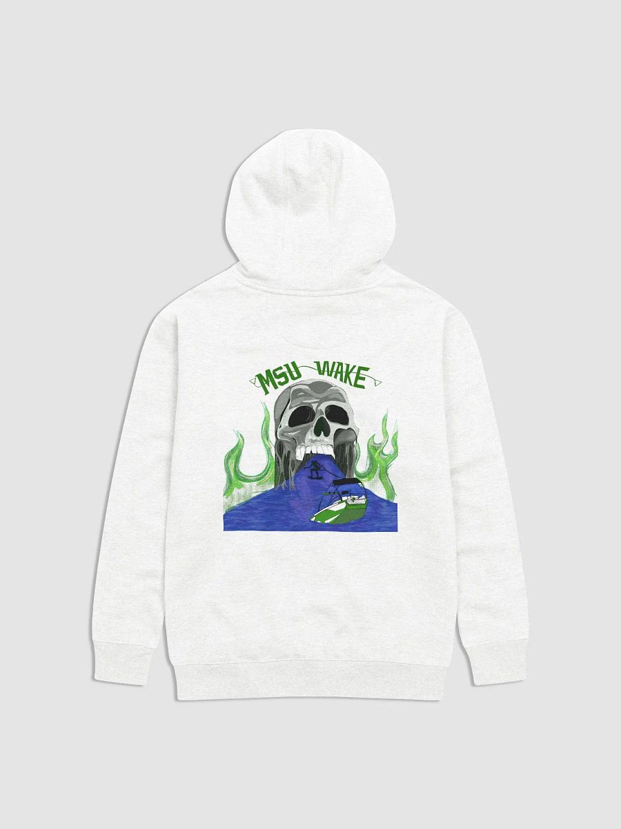 MSU Wake Skull Hoodie product image (2)