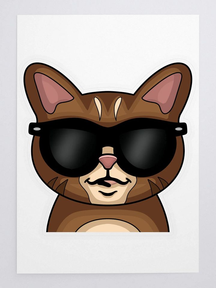 Cool Reggie Cut Sticker product image (1)