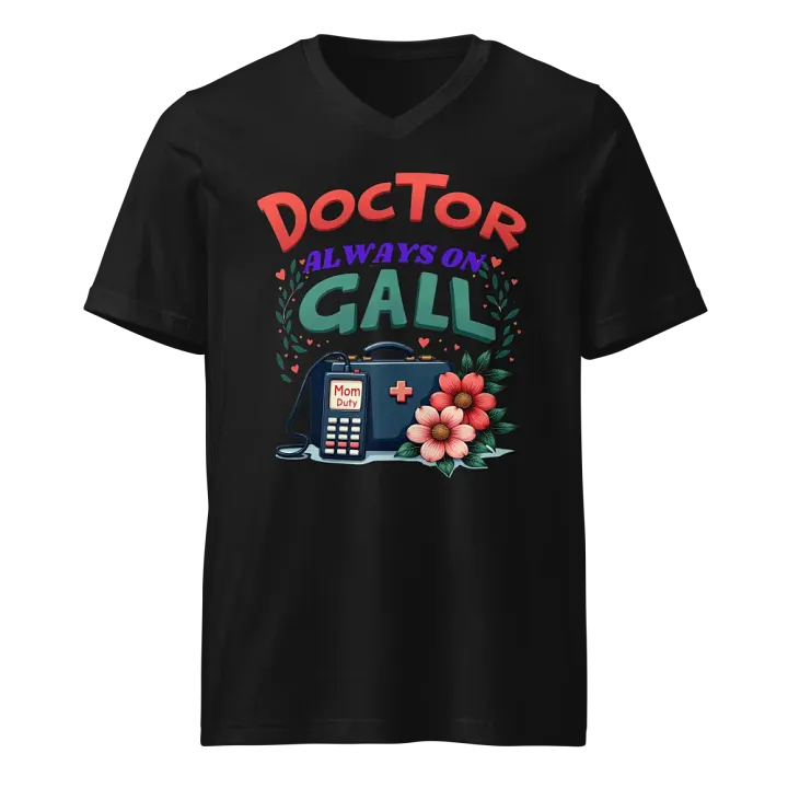 Mom Duty, Doctor Always on Call V-Neck Tee product image (1)