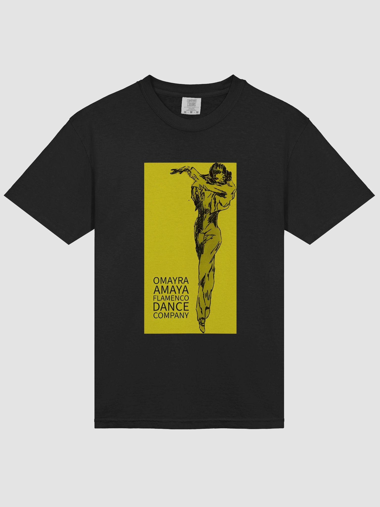 "Carmen" Men T-shirt Yellow / Black product image (6)