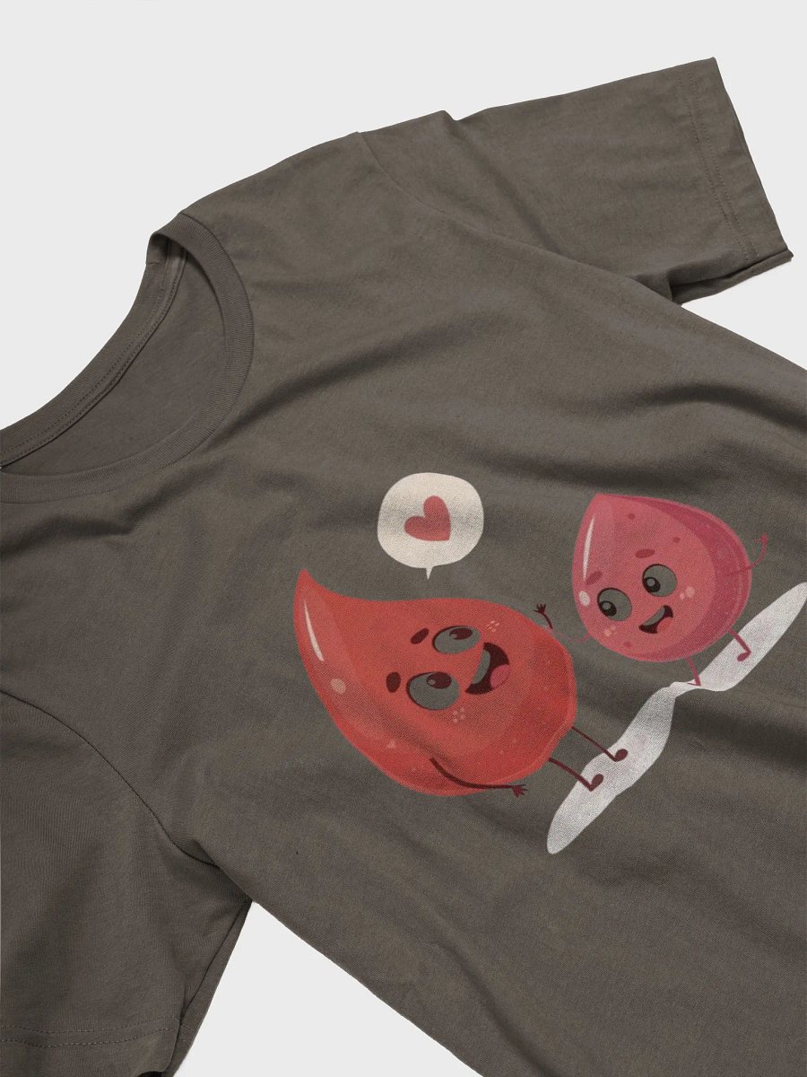 Cheerful Blood Drops Cartoon T-Shirt product image (31)