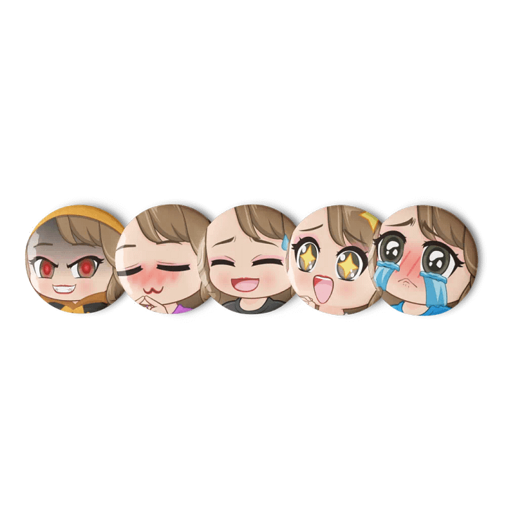 Emote Buttons Set 1 product image (1)