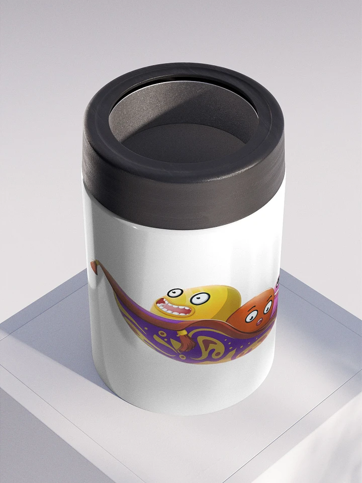 Flying Nurbs - Stainless Steel Koozie product image (2)