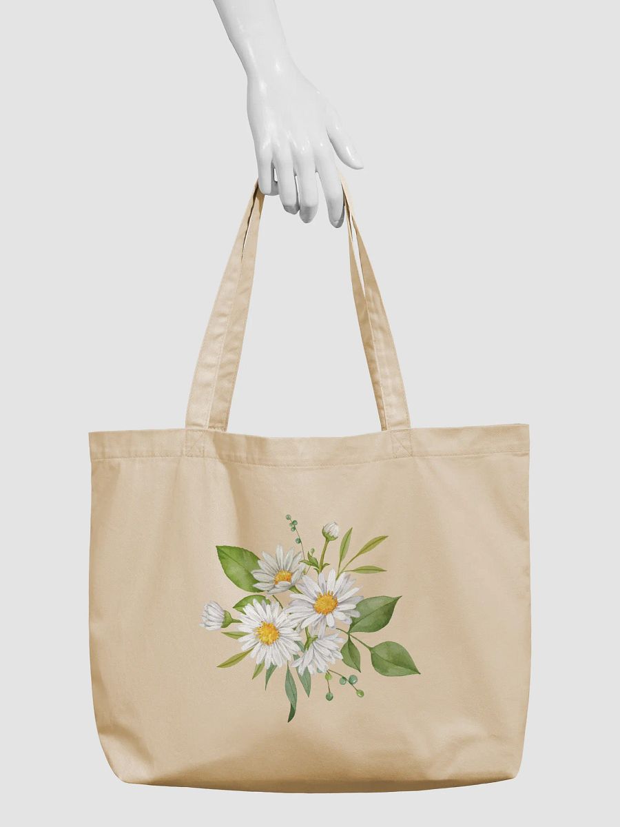 Daisy Delight Organic Tote Bag product image (6)