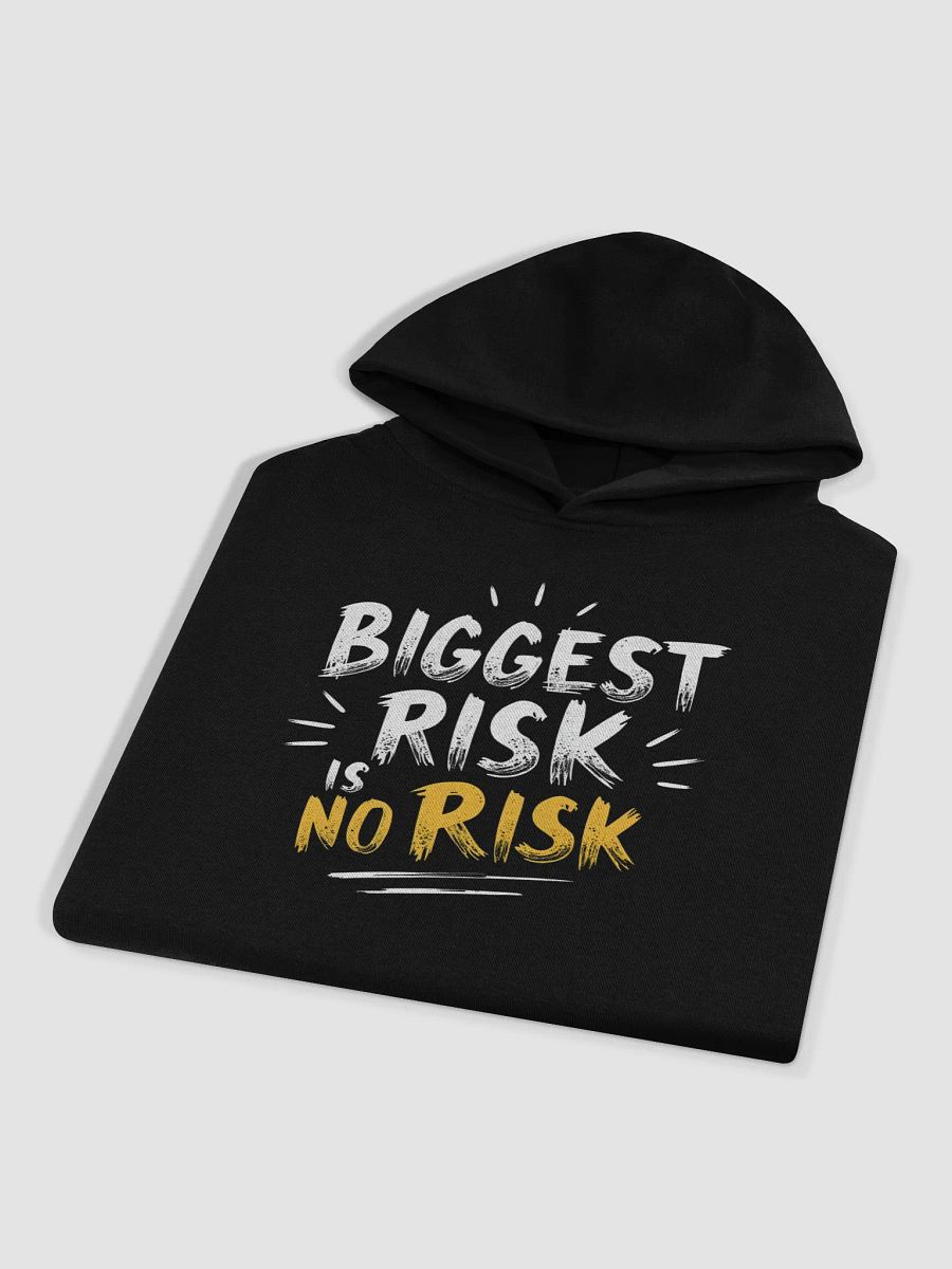 Unlock Your Inner Visionary with the   Biggest Risk Is No Risk  Hoodie – Inspired by Mark Zuckerberg’s Boldest Wisdom! product image (3)