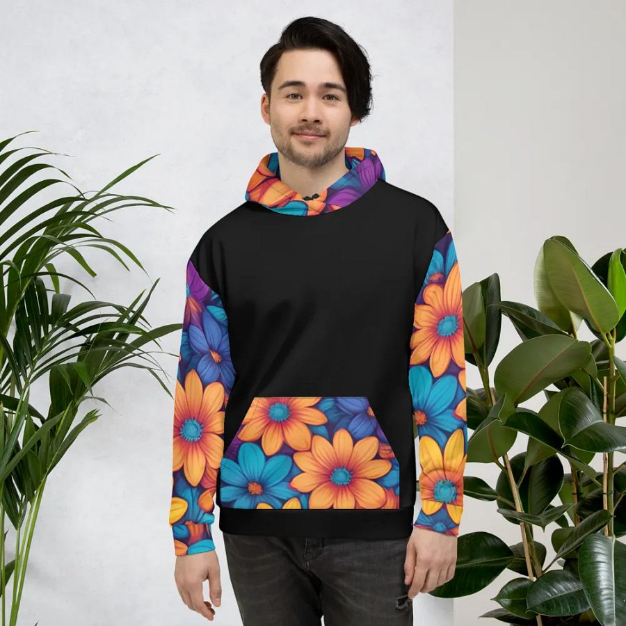 Blooming Kaleidoscope Unisex Hoodie product image (4)