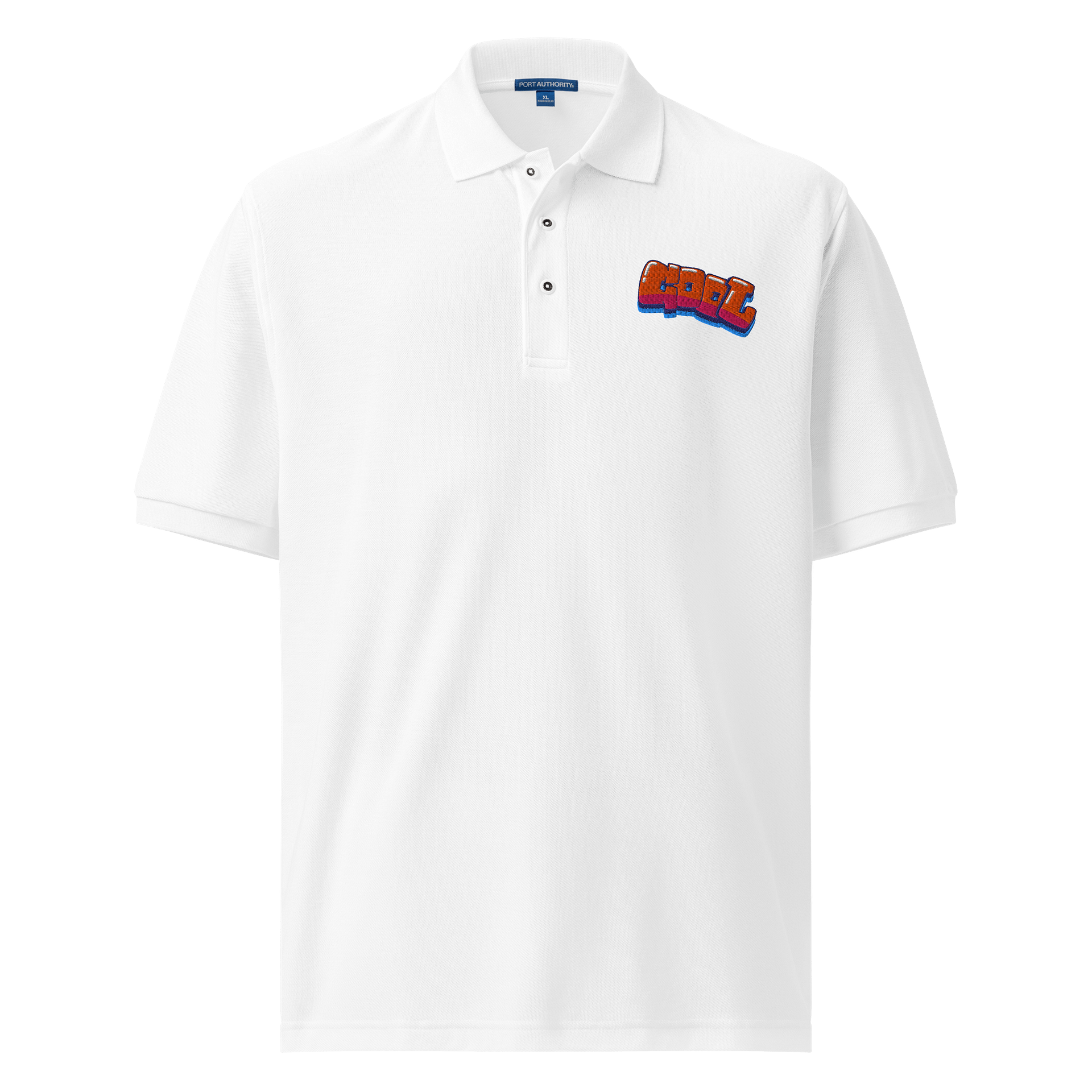 Shiny COOL Cartoonish Font Polo Shirt product image (1)