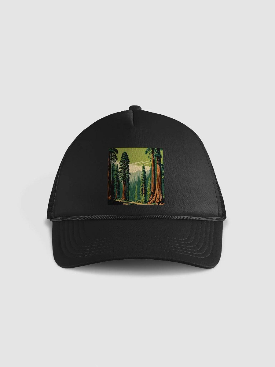Retro Style Giant Sequoia Forest Hat product image (1)