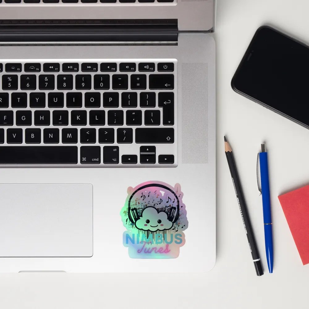 Nimbus Tunes Holographic Cloud Sticker Pack product image (12)