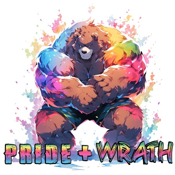 Pride+Wrath - Buff Bear - Hoodie product image (73)