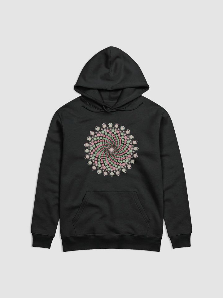 Green and Pink Mandala Unisex Eco Hoodie product image (1)