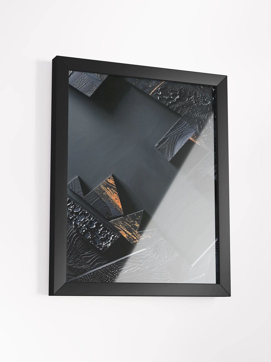 Ashes of Geometry Framed Print product image (18)