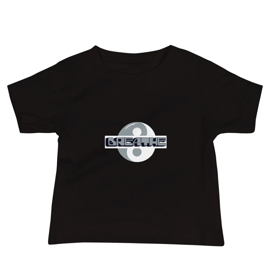 "Breathe" Yin-Yang Design: Find Your Balance 🌿 Baby Jersey Short Sleeve Tee product image (5)