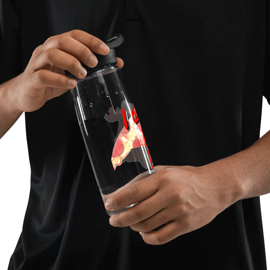 I Always Pick Pizza Sports Water Bottle product image (9)