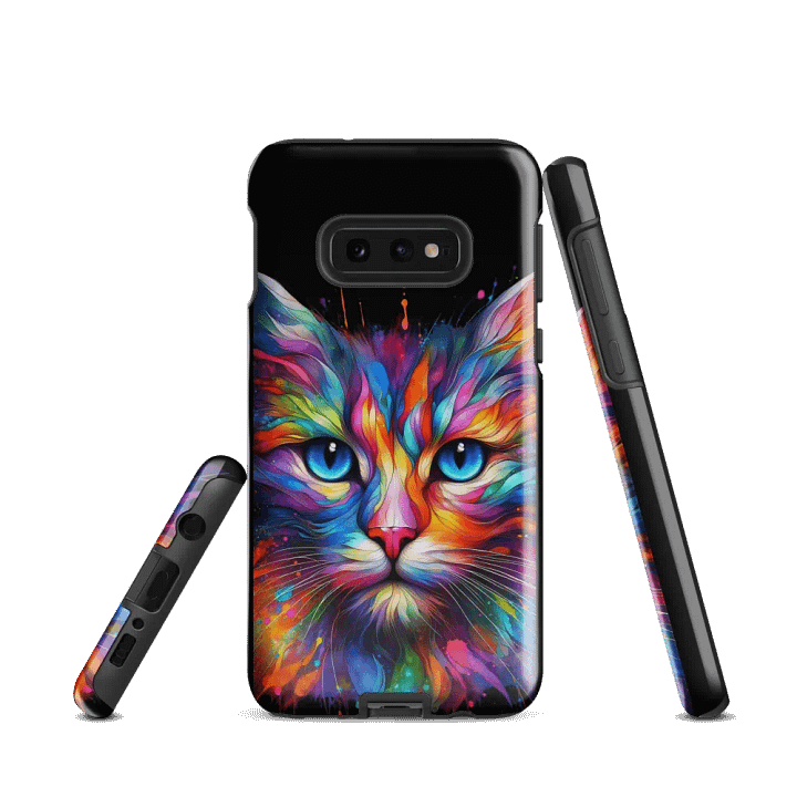 Colorful Cat's Gaze Tough Case for Samsung® product image (3)
