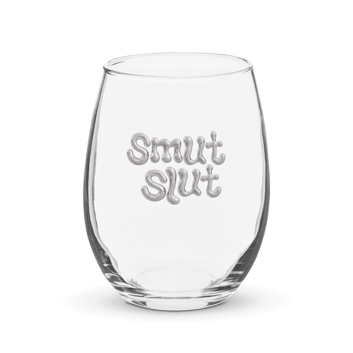 Smut Slut Stemless Wine Glass product image (1)