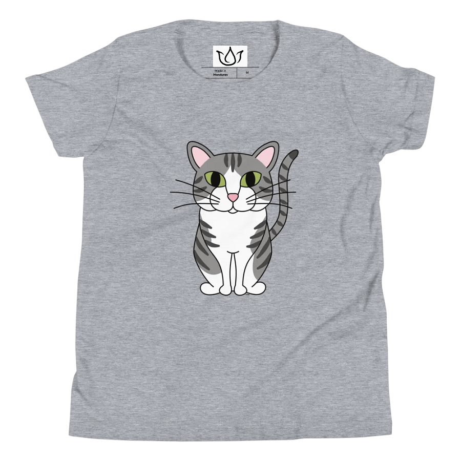 Tabby Cat Youth T-Shirt product image (51)