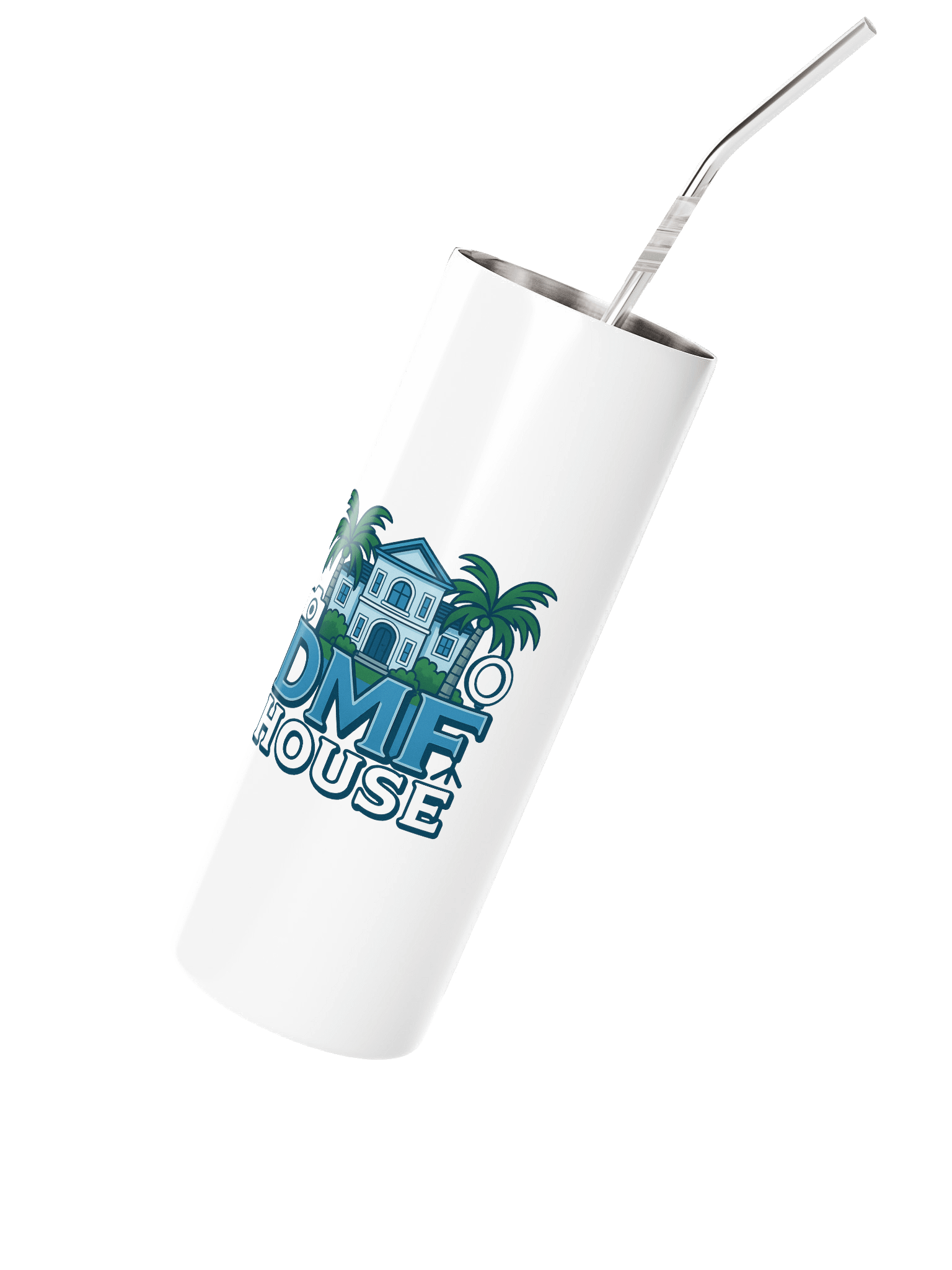 DMF House Tumbler w/Straw product image (2)