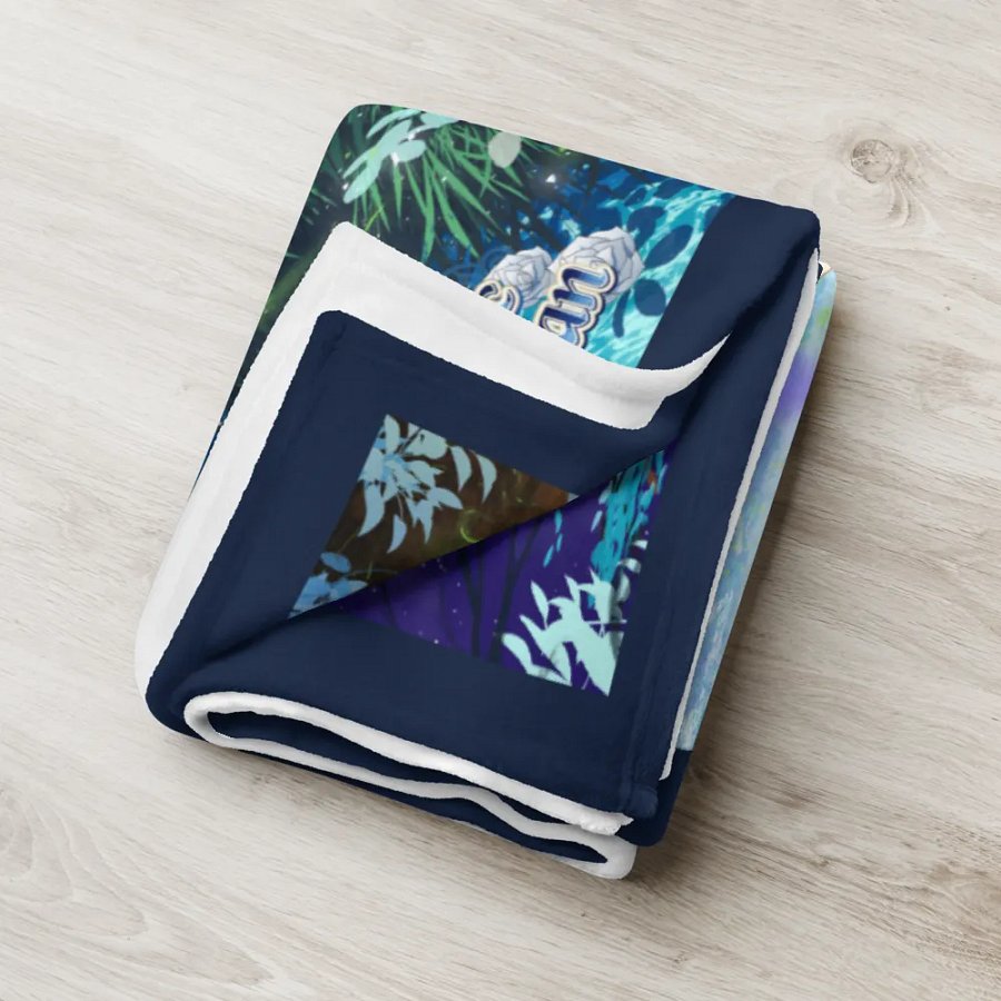 Reading Whovie 60″ × 80″ Blanket product image (6)